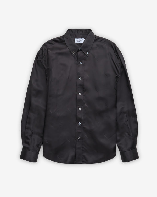 Vaquera - Women's Satin Lining Shirt - (Black)