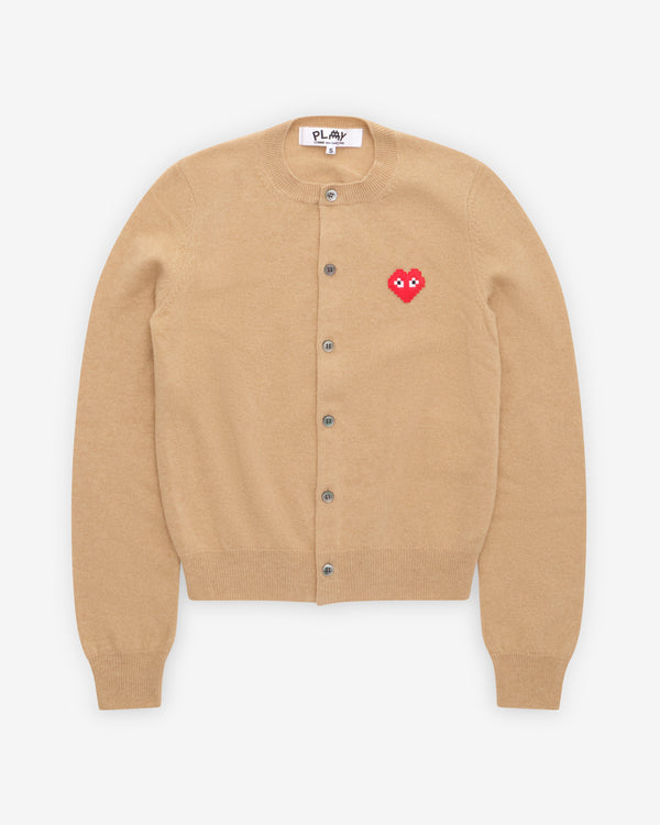 Play - Women's The Artist Invader Cardigan - (Camel)