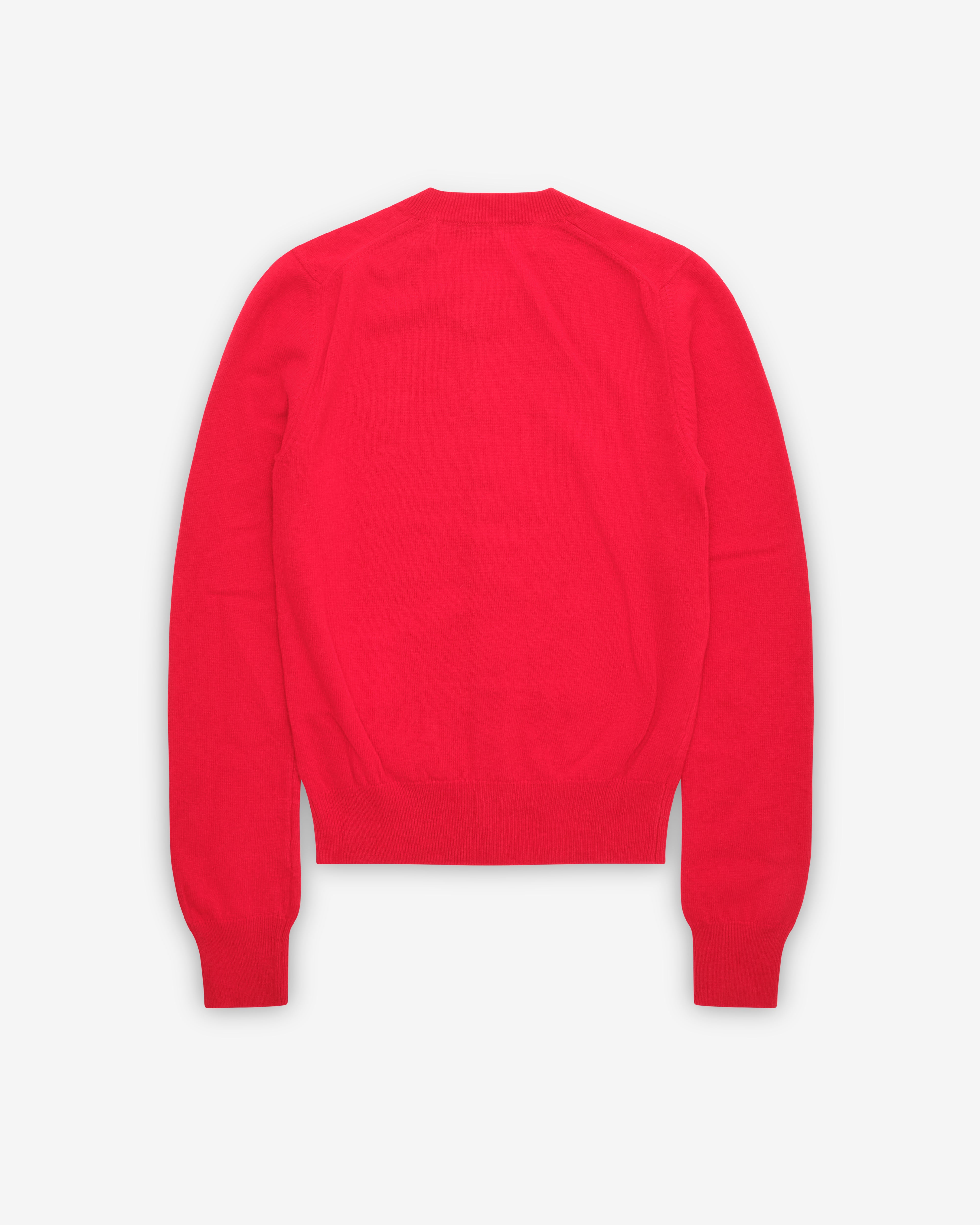 Play Comme des Garçons: Red Women's Cardigan (Red) | DSMNY E-SHOP