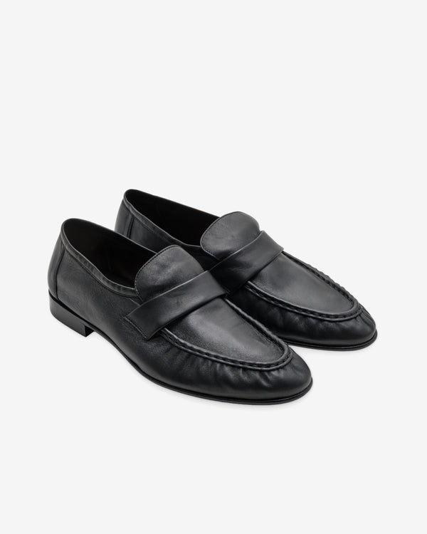 The Row - Men's Soft Loafer - (Black)