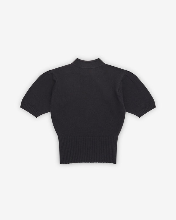 Simone Rocha - Women's Embellished Mandarin Collar Cashmere Jumper - (Black)
