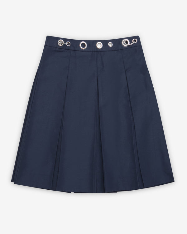 Marc Jacobs - Women's Safety Pin Pleated Skirt - (Navy)