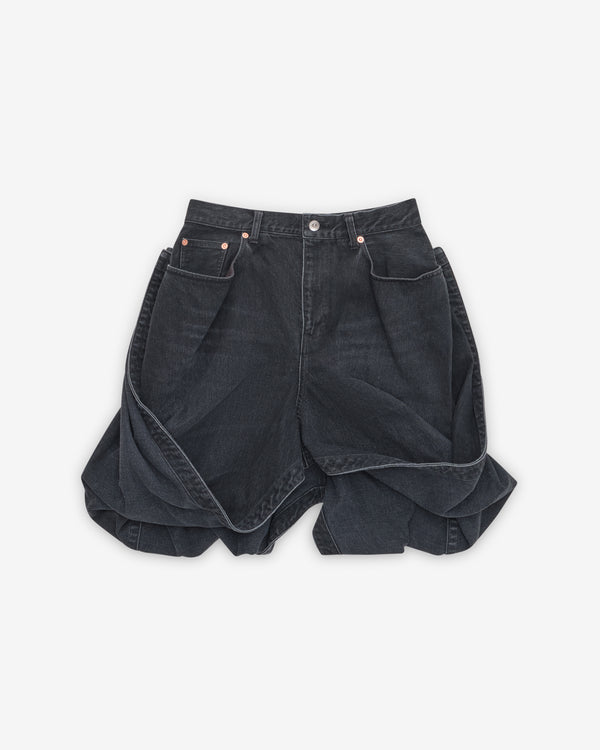 Sacai - Women's Denim Skirt - (Black)