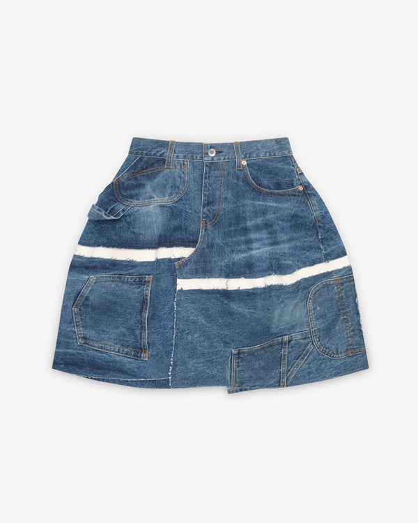 Sacai - Women's Denim Skirt - (Blue)