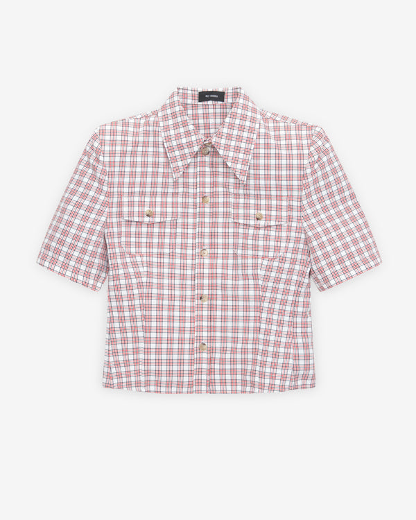 Willy Chavarria - Women's Chavela Shirt - (Plaid)