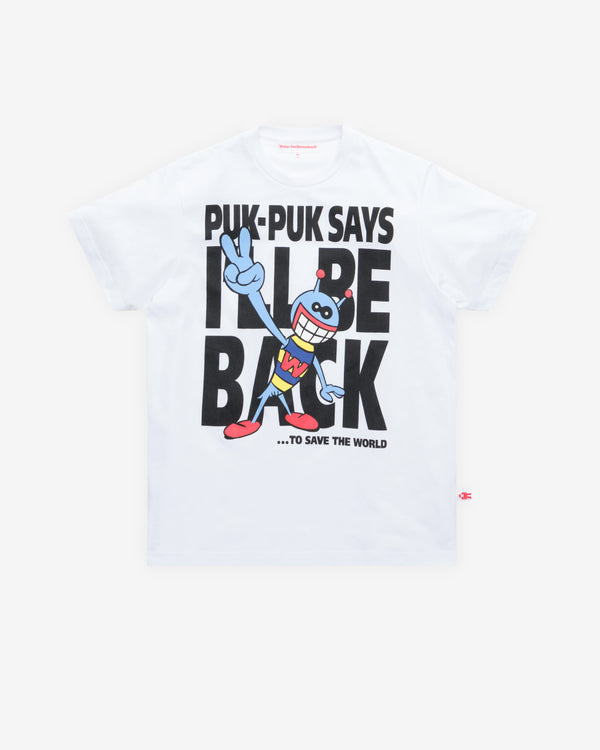 Walter Van Beirendonck - Men's Puk-Puk Says T-Shirt - (White)