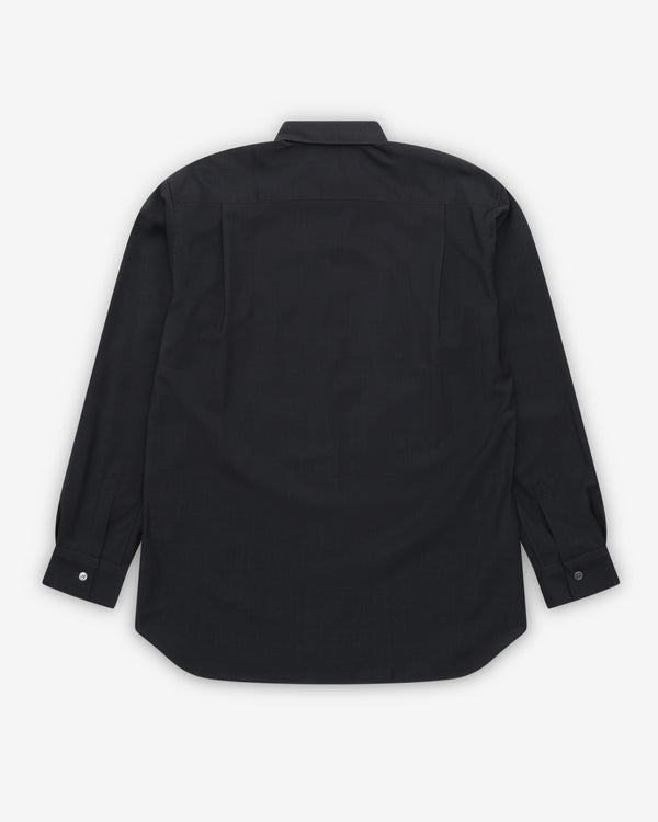 CDG Shirt Forever - Men's Classic Wool Shirt - (Medium Grey)