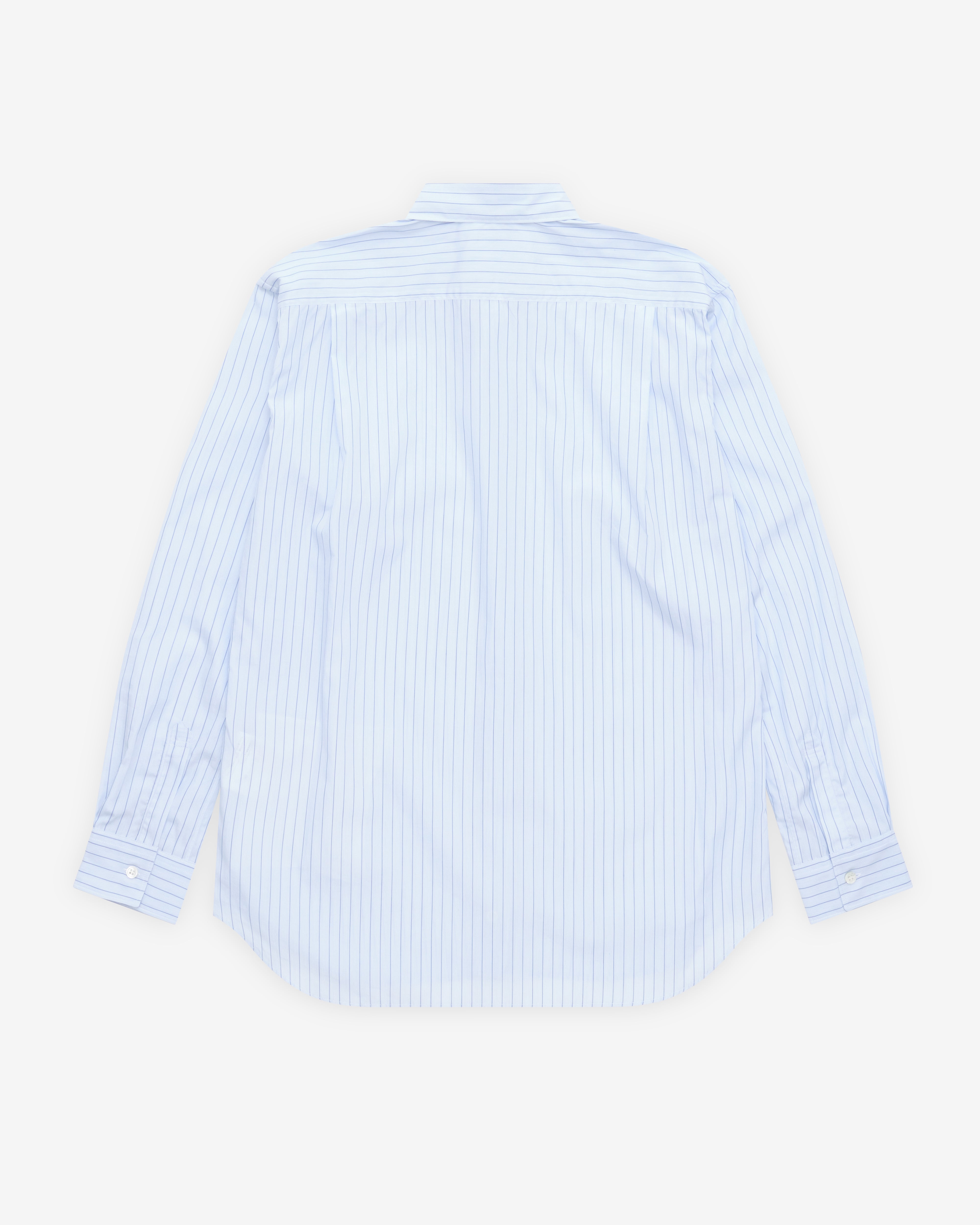 CDG Shirt Forever: Men's Classic Fit Stripe Shirt (Stripe) | DSMNY