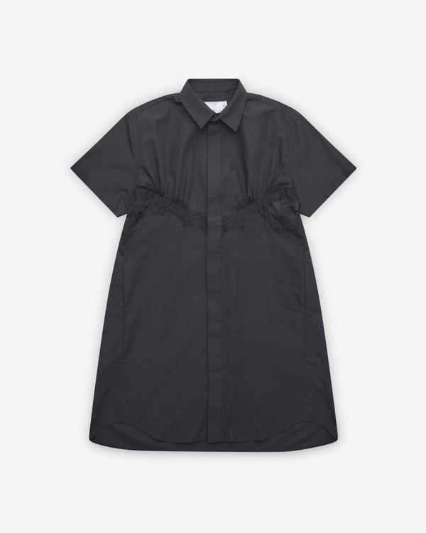 Sacai - Women's Poplin Dress - (Black)