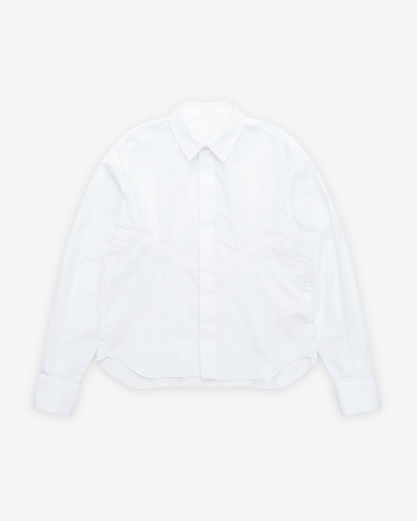 Sacai - Women's Poplin Shirt - (Off White)