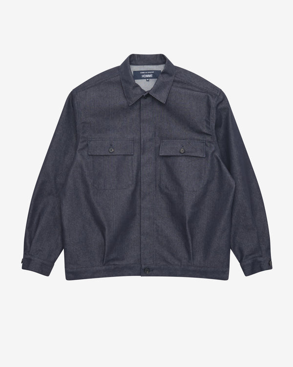 CDG Homme - Men's Jacket - (Navy/White)