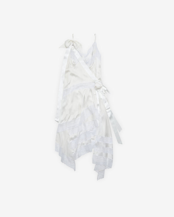 Vaquera - Women's Silk Dress - (White)
