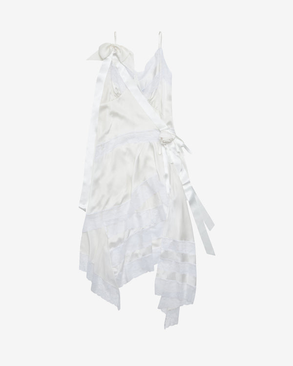 Vaquera - Women's Silk Dress - (White)