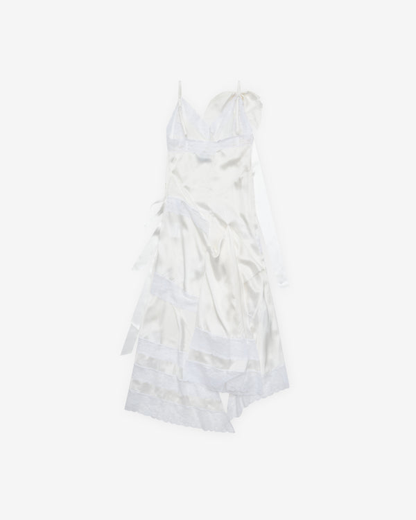 Vaquera - Women's Silk Dress - (White)