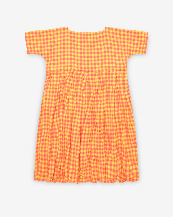 Daniela Gregis - Women's Gingham Dress - (Pink/Yellow)