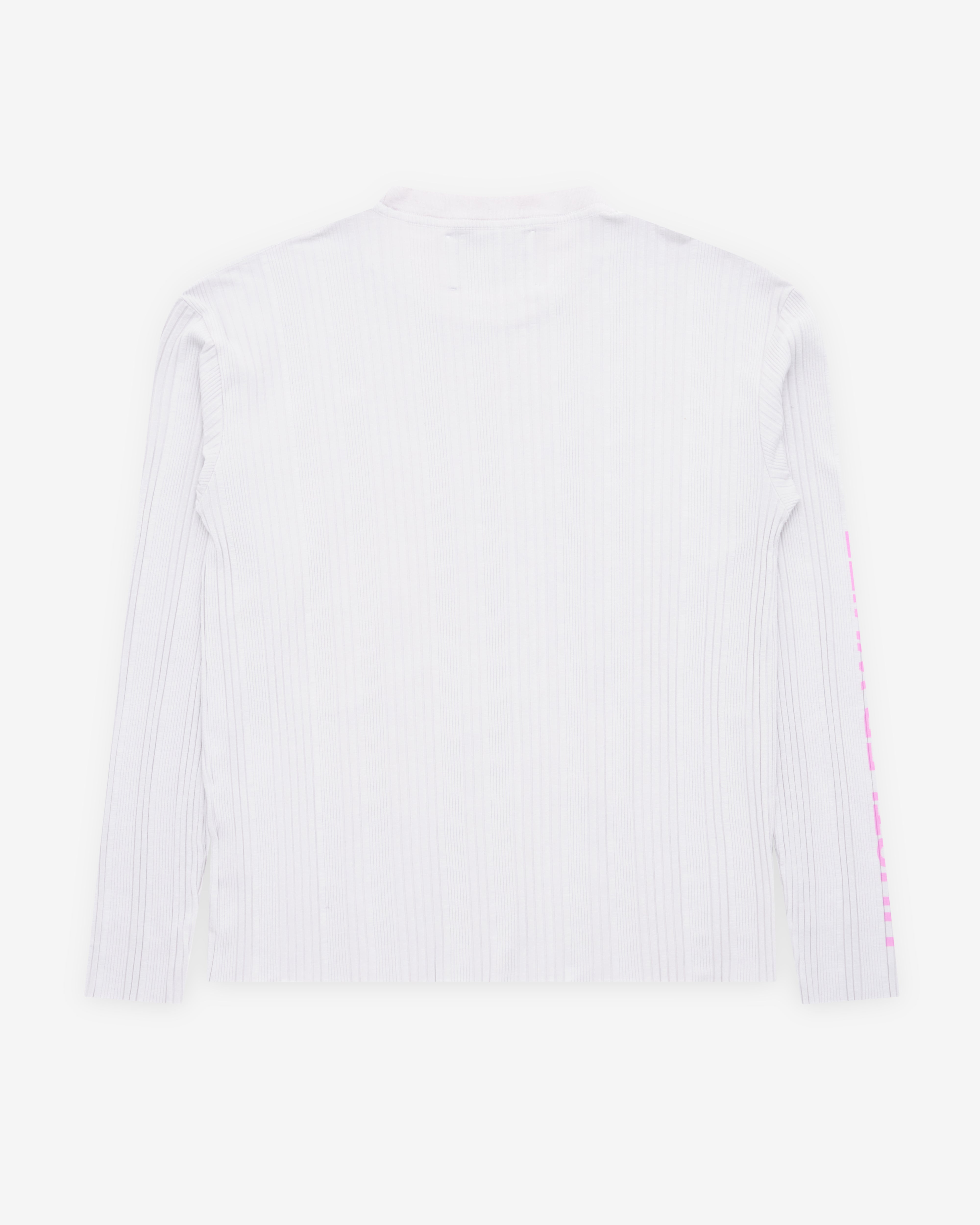 Paly: Men's Hustler Long Sleeve Tee (White) | DSMNY E-SHOP