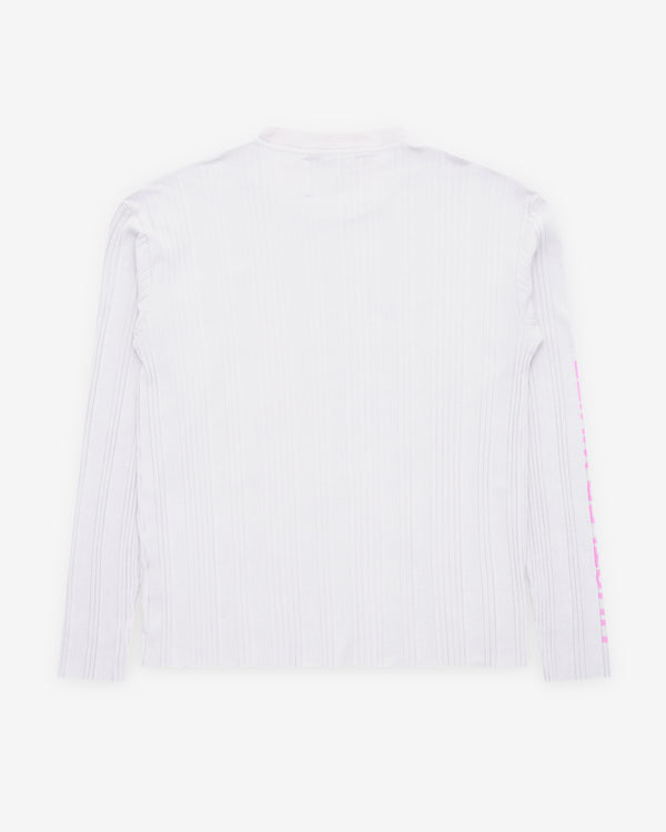 Paly - Men's Hustler Long Sleeve Tee - (White)