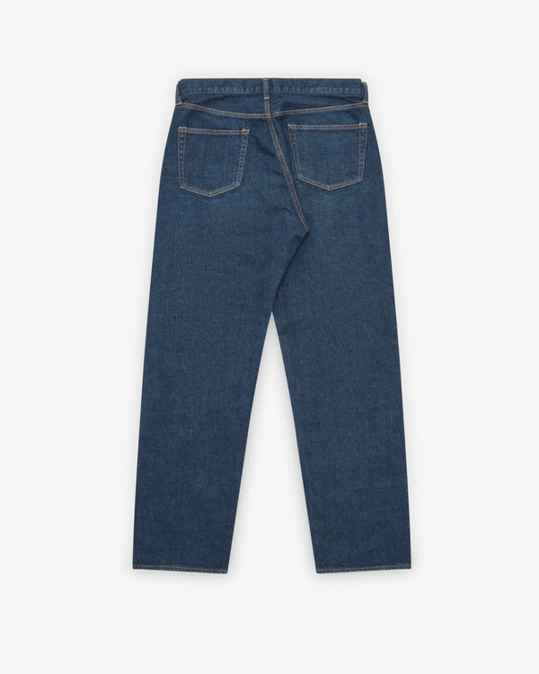 A.Presse - Men's Washed Denim Pants - (Indigo)
