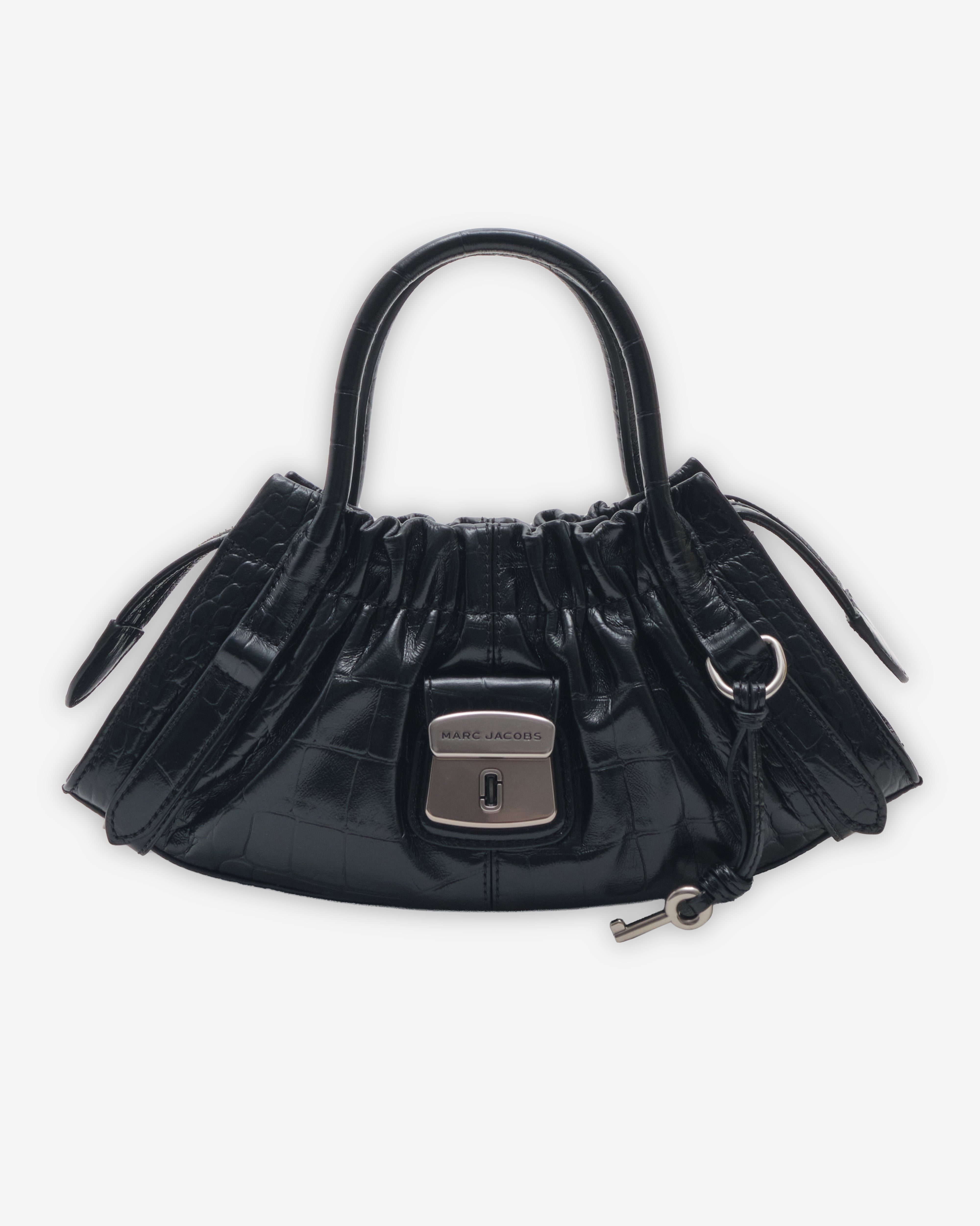Marc Jacobs: Women's The Croc Cristina Small Satchel (Black