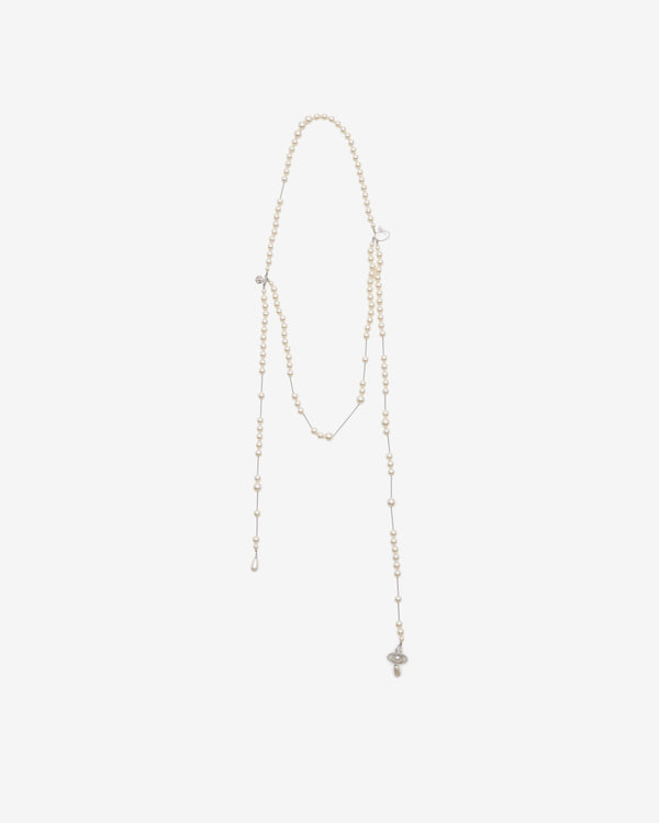 Vivienne Westwood - Women's Broken Pearl Necklace - (Platinum)
