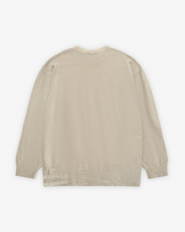 Our Legacy - Men's Slant Knit - (Moss Spray Dye Cherub Wool)