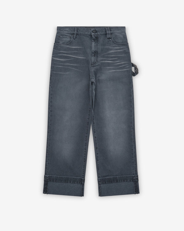 Simone Rocha - Men's Straight Leg Jeans - (Charcoal)