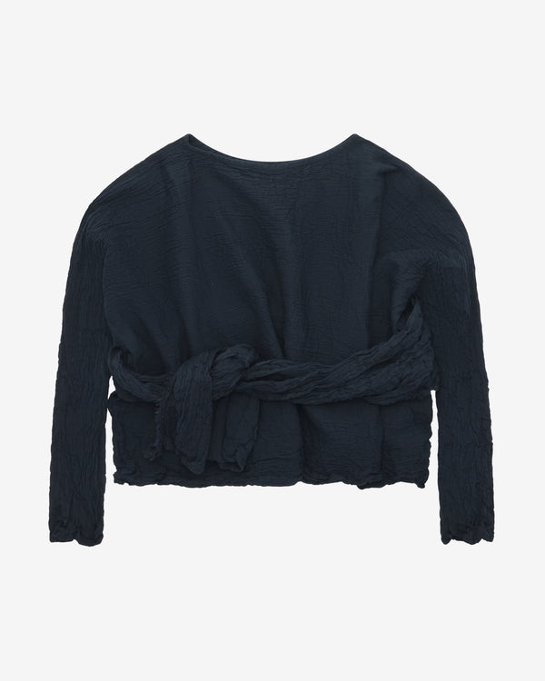 Daniela Gregis - Women's Tie-Waist Shirt - (Black)