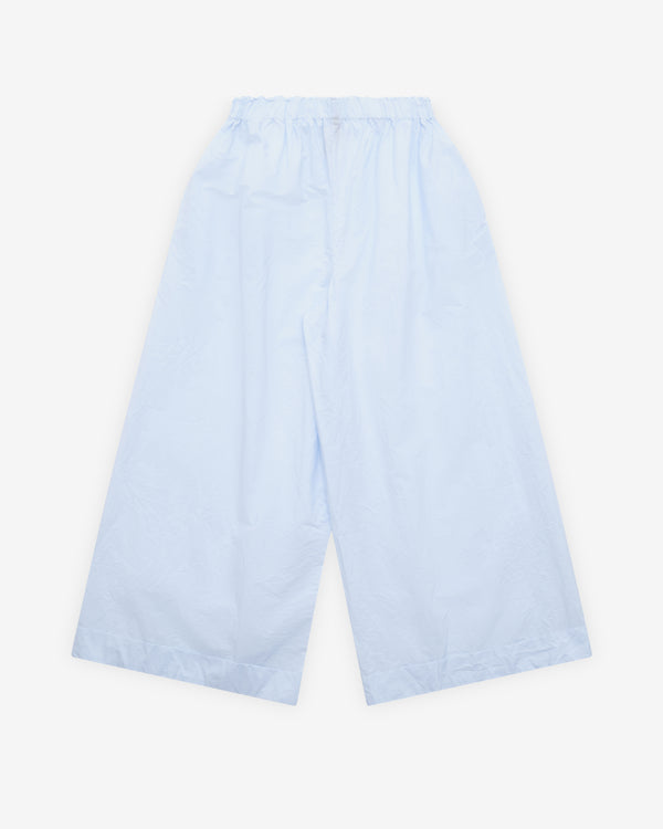 Daniela Gregis - Women's Wide Leg Trousers - (Light Blue)