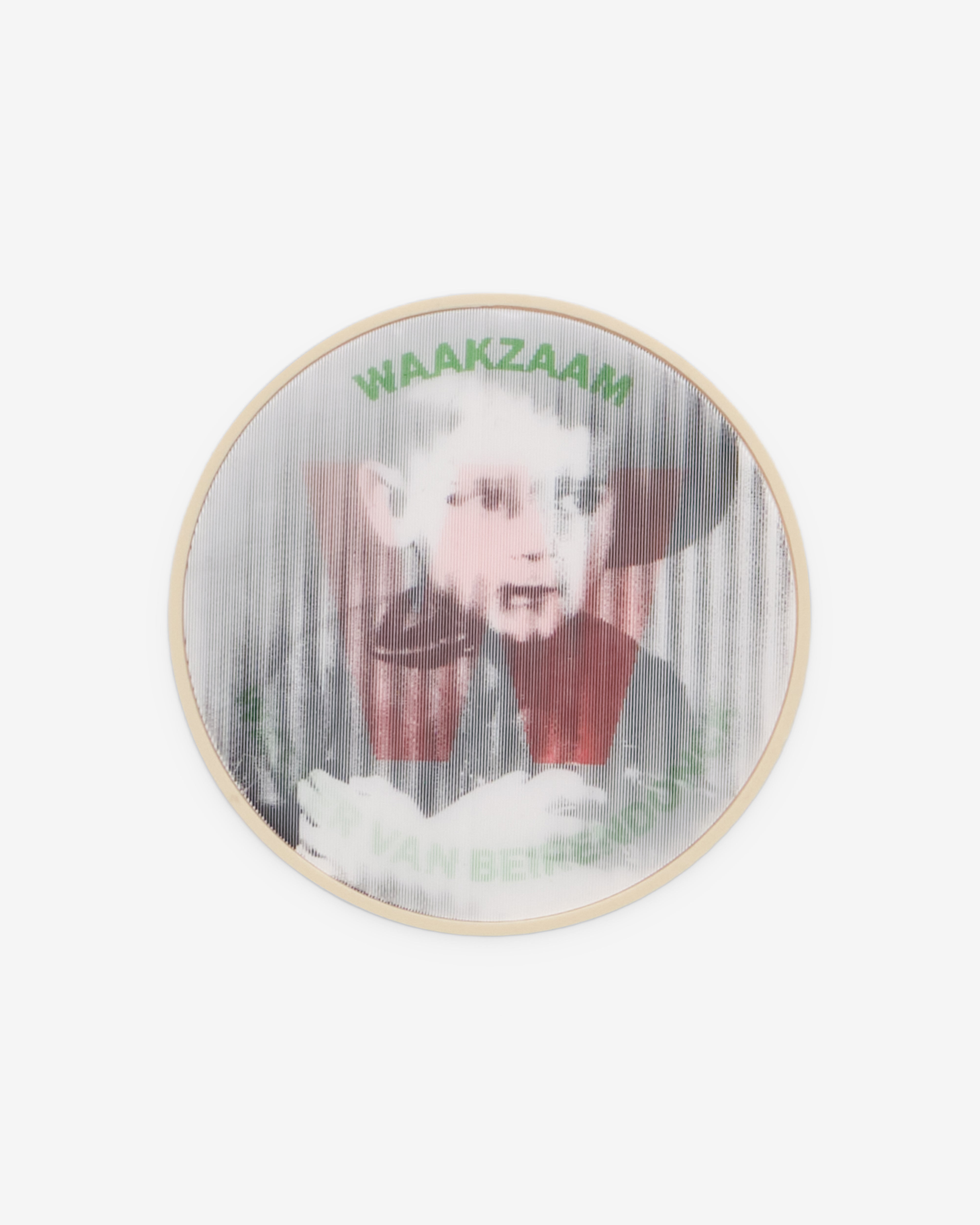 t*a様 W&LT Walter Van Beirendonck 蓄光ギミック Walter Van Beirendonck: Men's Glitch Lenticular Brooch (Multi
