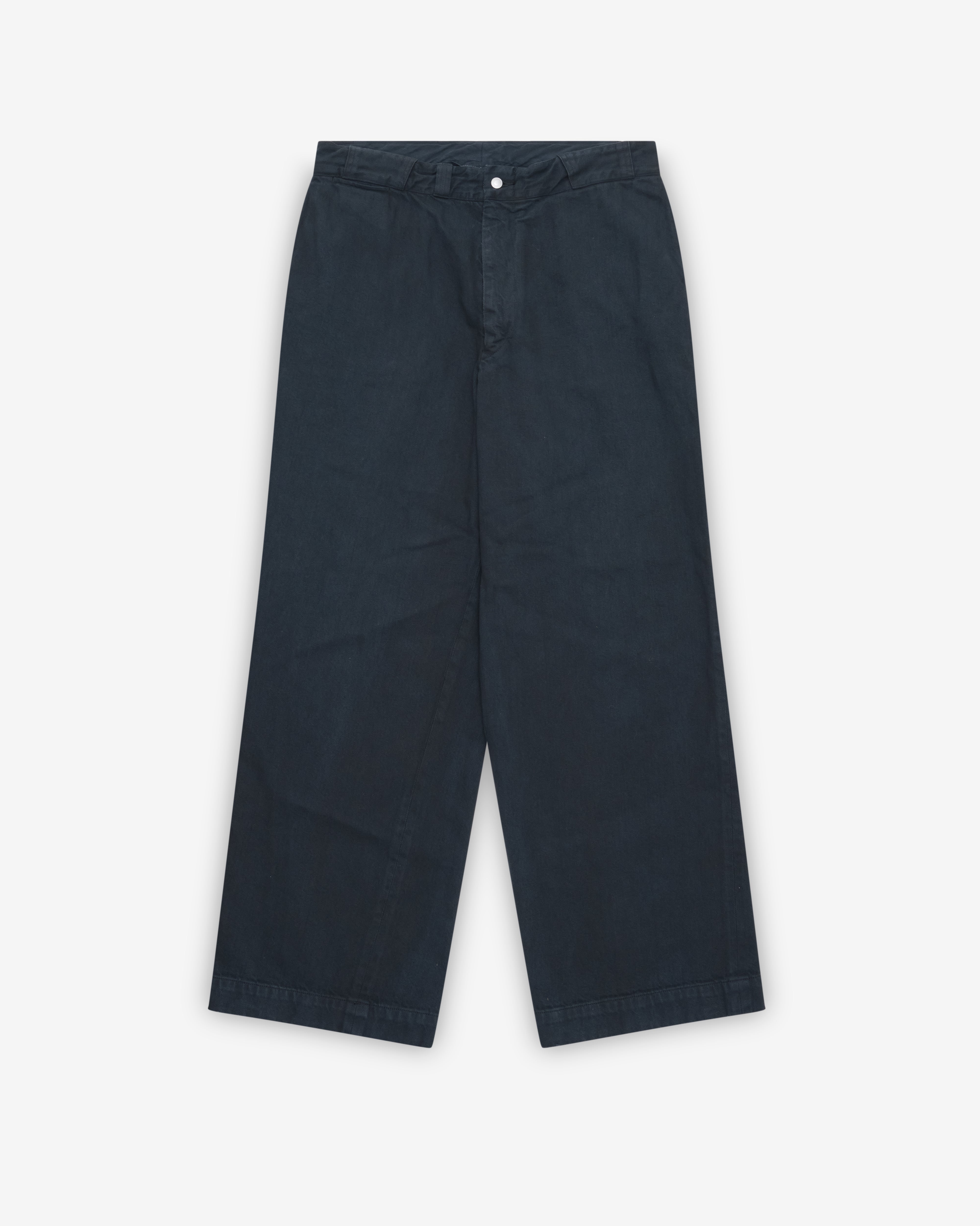 A.Presse: Men's Vintage Denim Work Pants (Dark Wash) | DSMNY E-SHOP