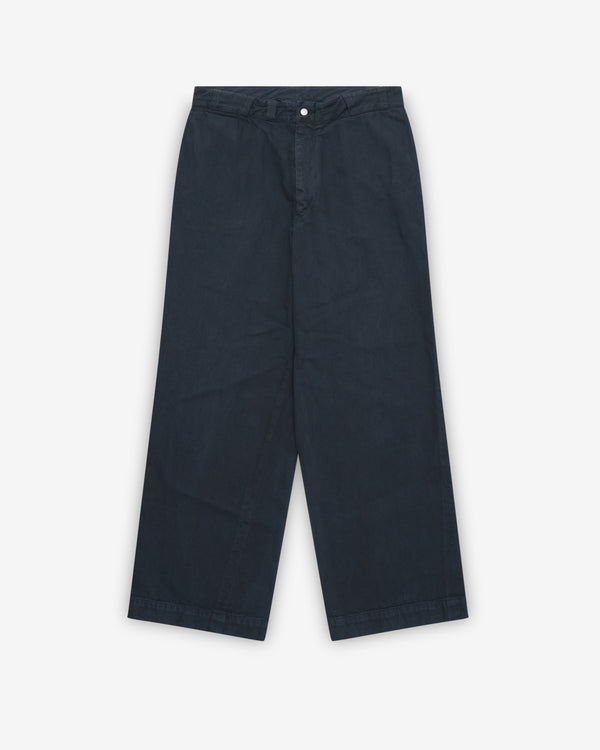 A.Presse - Men's Vintage Denim Work Pants - (Dark Wash)