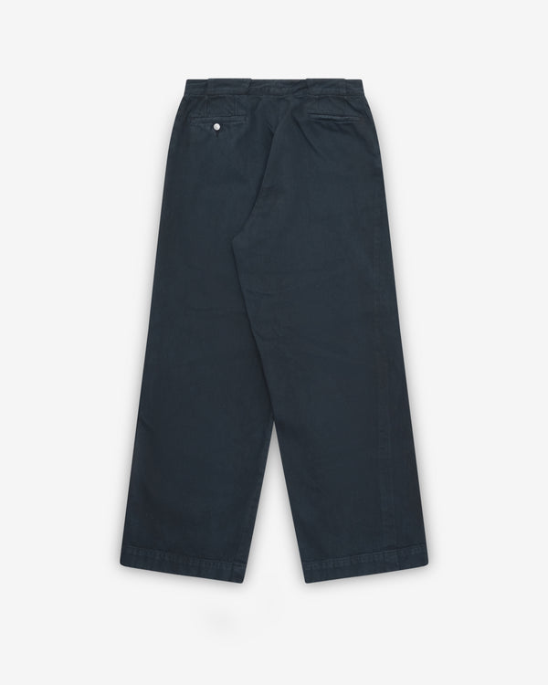 A.Presse - Men's Vintage Denim Work Pants - (Dark Wash)