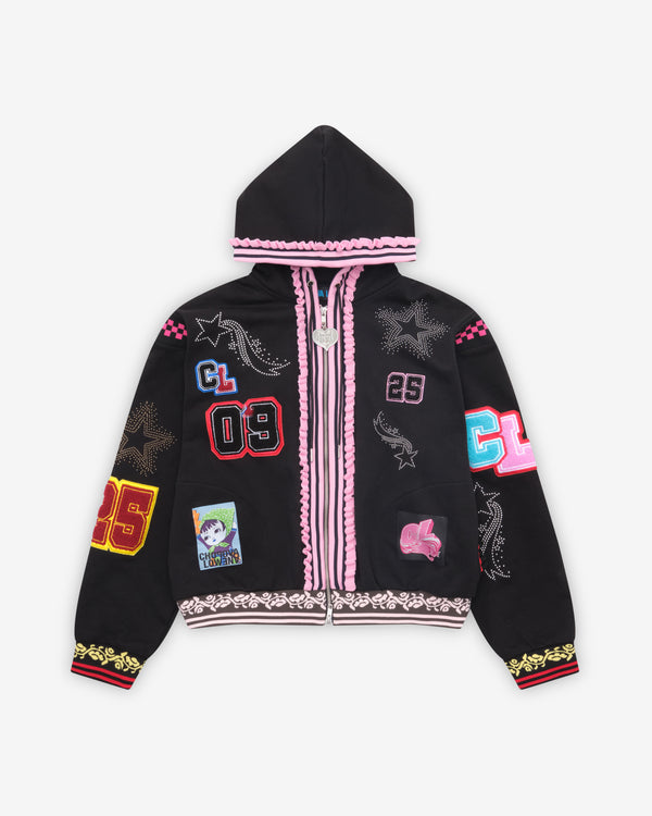 Chopova Lowena - Women's Wolfpack Hoodie - (Black/Multi)