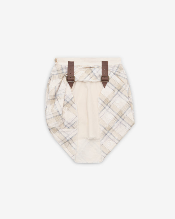 Vivienne Westwood - Women's Mini Frame Skirt - (Ecru)