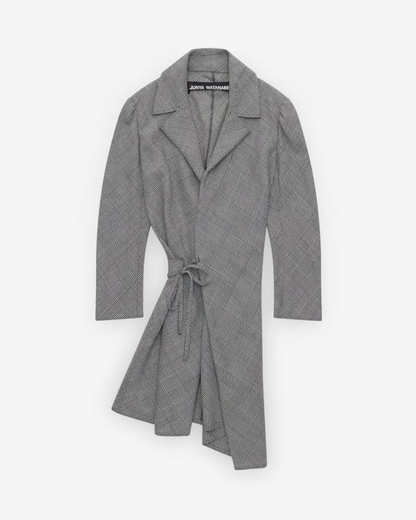 Junya Watanabe - Women's Check Jacket - (Black/White)