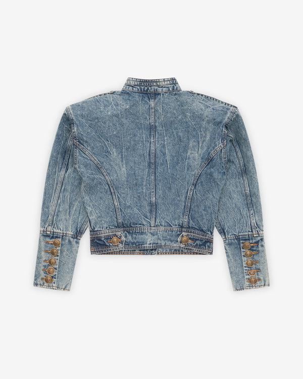 Vaquera - Women's Napoleon Jacket - (Blue)