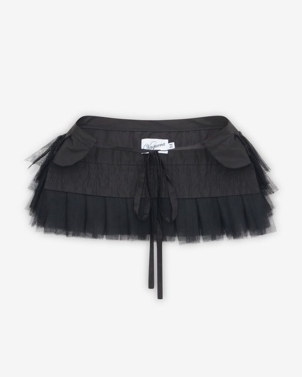 Vaquera - Women's Tulle Belt - (Black)