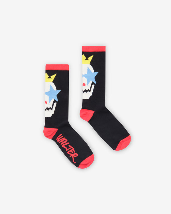 Walter Van Beirendonck - Men's Starry Eyes Socks - (Black)