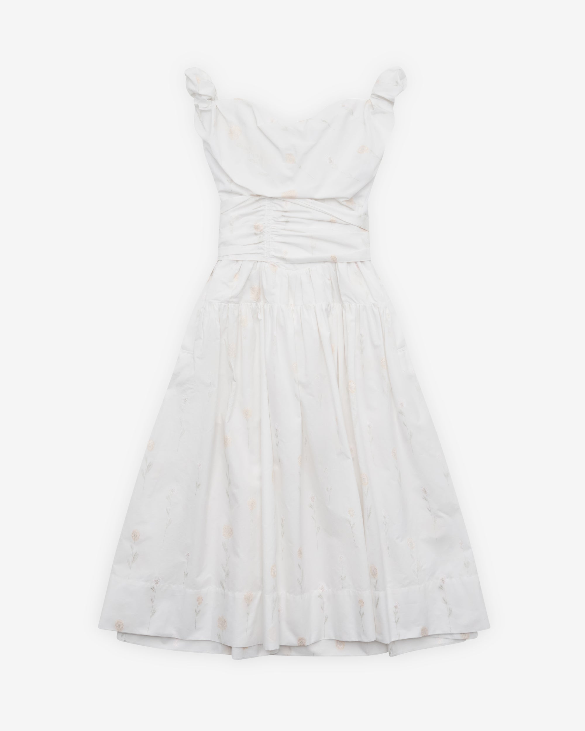 Vivienne Westwood: Women's Sunday Corset Gown (White) | DSMNY E-SHOP Vivienne Westwood: Women's Sunday Corset Gown (White) | DSMNY E-SHOP