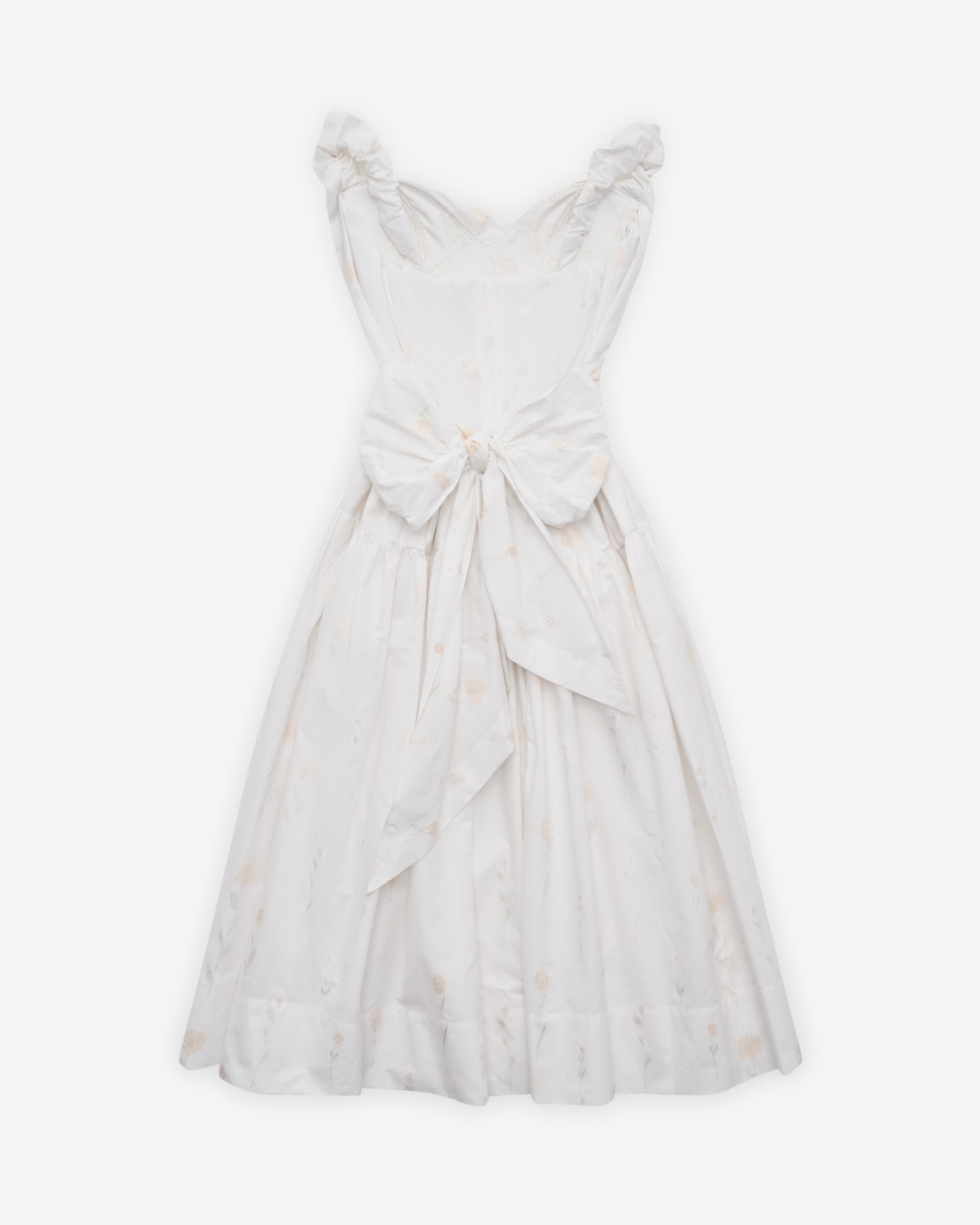 Vivienne Westwood: Women's Sunday Corset Gown (White) | DSMNY E-SHOP Vivienne Westwood: Women's Sunday Corset Gown (White) | DSMNY E-SHOP