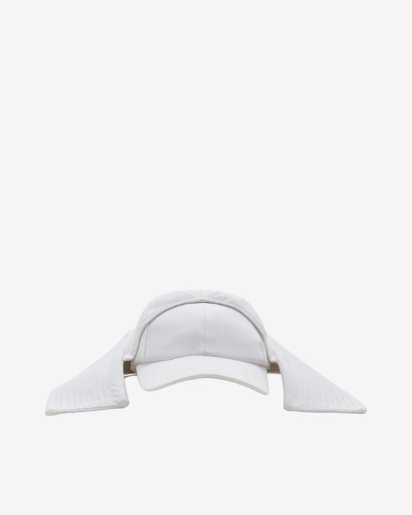 Jean Paul Gaultier - Women's Denim Drill Bob Marine Hat - (White)
