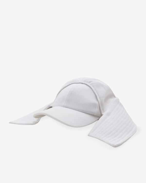 Jean Paul Gaultier - Women's Denim Drill Bob Marine Hat - (White)