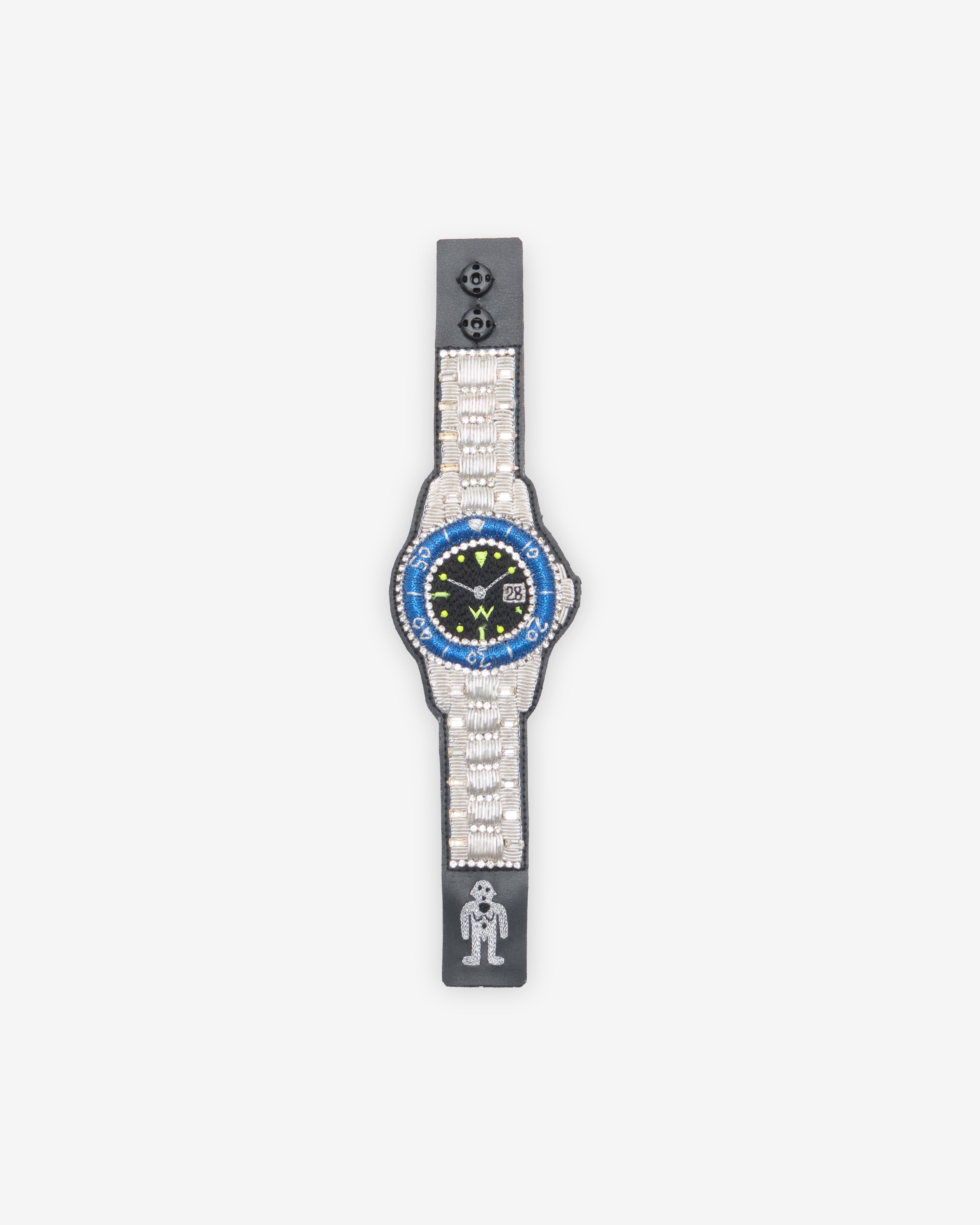 ウォルター・ヴァン・ベイレンドンク　ダイバーズブレスレット Walter Van Beirendonck: Men's Dive Bracelet (Silver) | DSMNY E-SHOP
