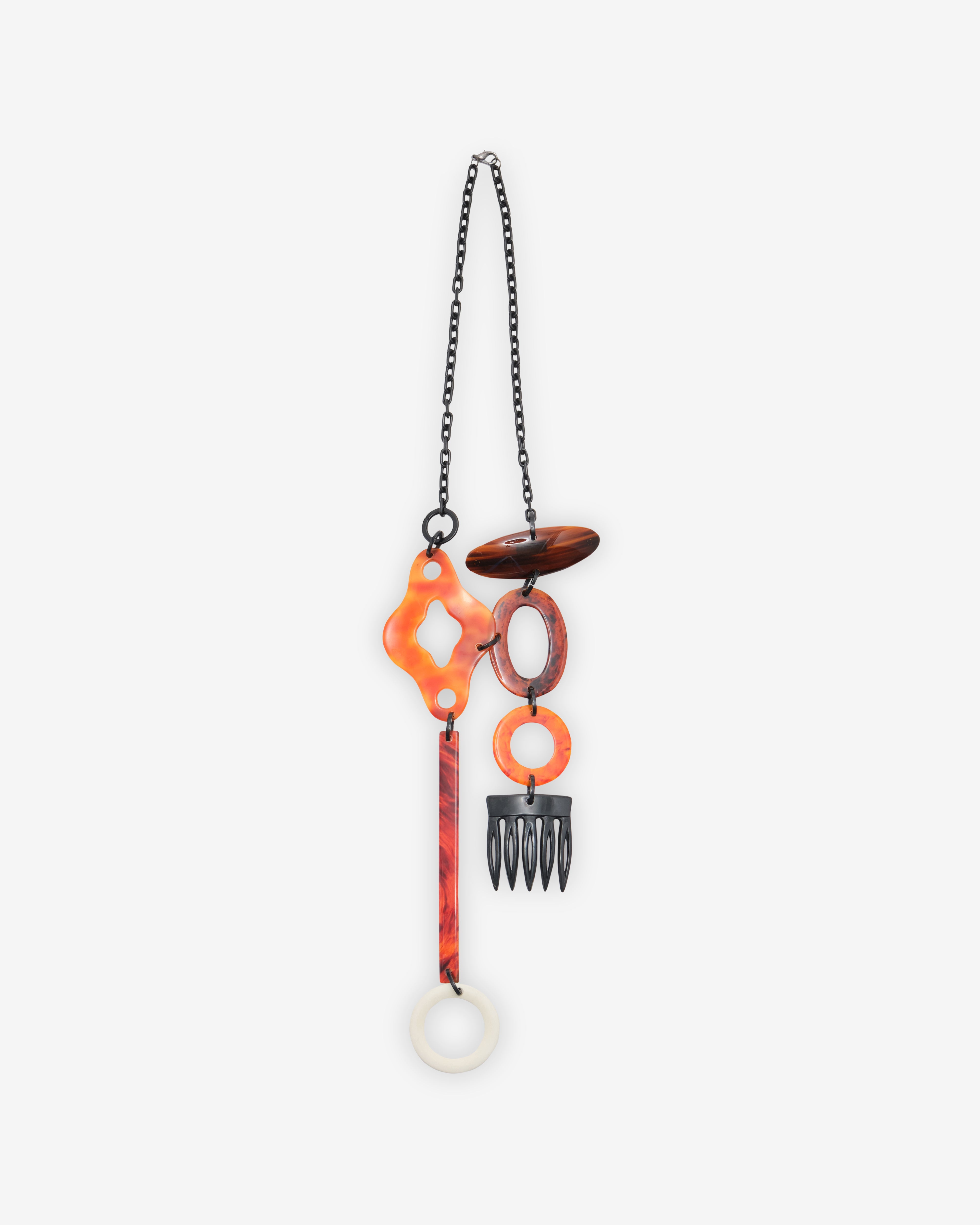 Walter Van Beirendonck: Men's Large Art Necklace (Multi) | DSMNY E