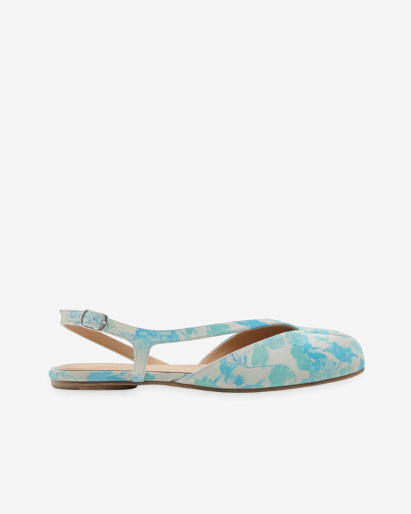 Maison Margiela - Women's Tabi Slingback Sandal - (White/Light Blue)