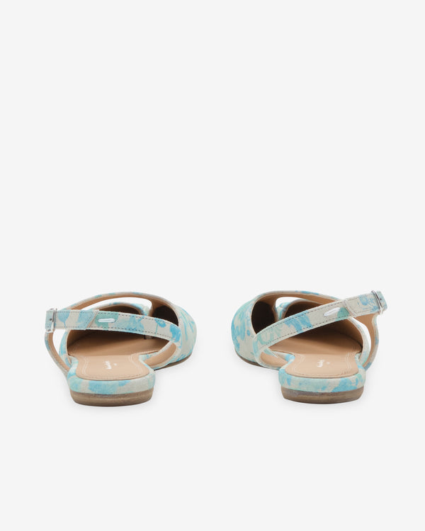Maison Margiela - Women's Tabi Slingback Sandal - (White/Light Blue)