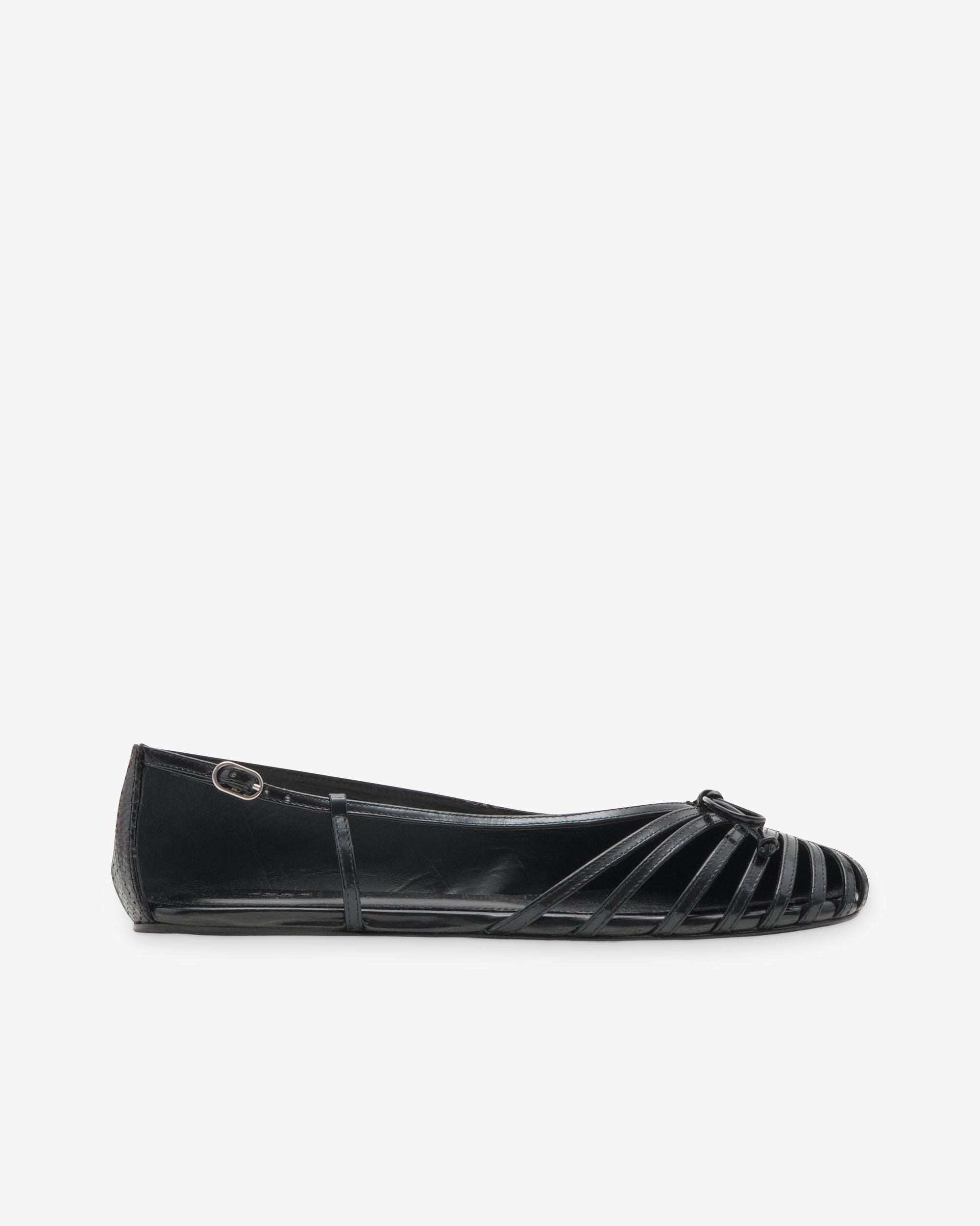 womens dress shoes flats black Abra - Women's Double Shoe Flats