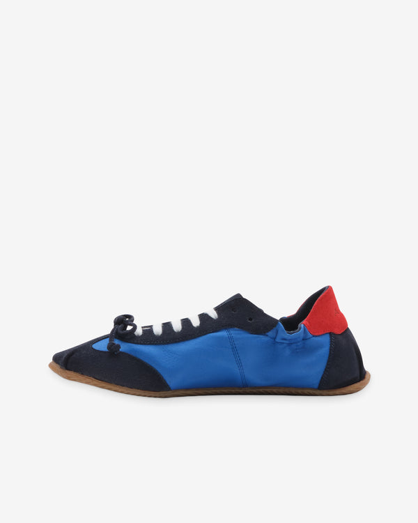 Abra - Women's Ballerina Sneakers - (Blue/Red)