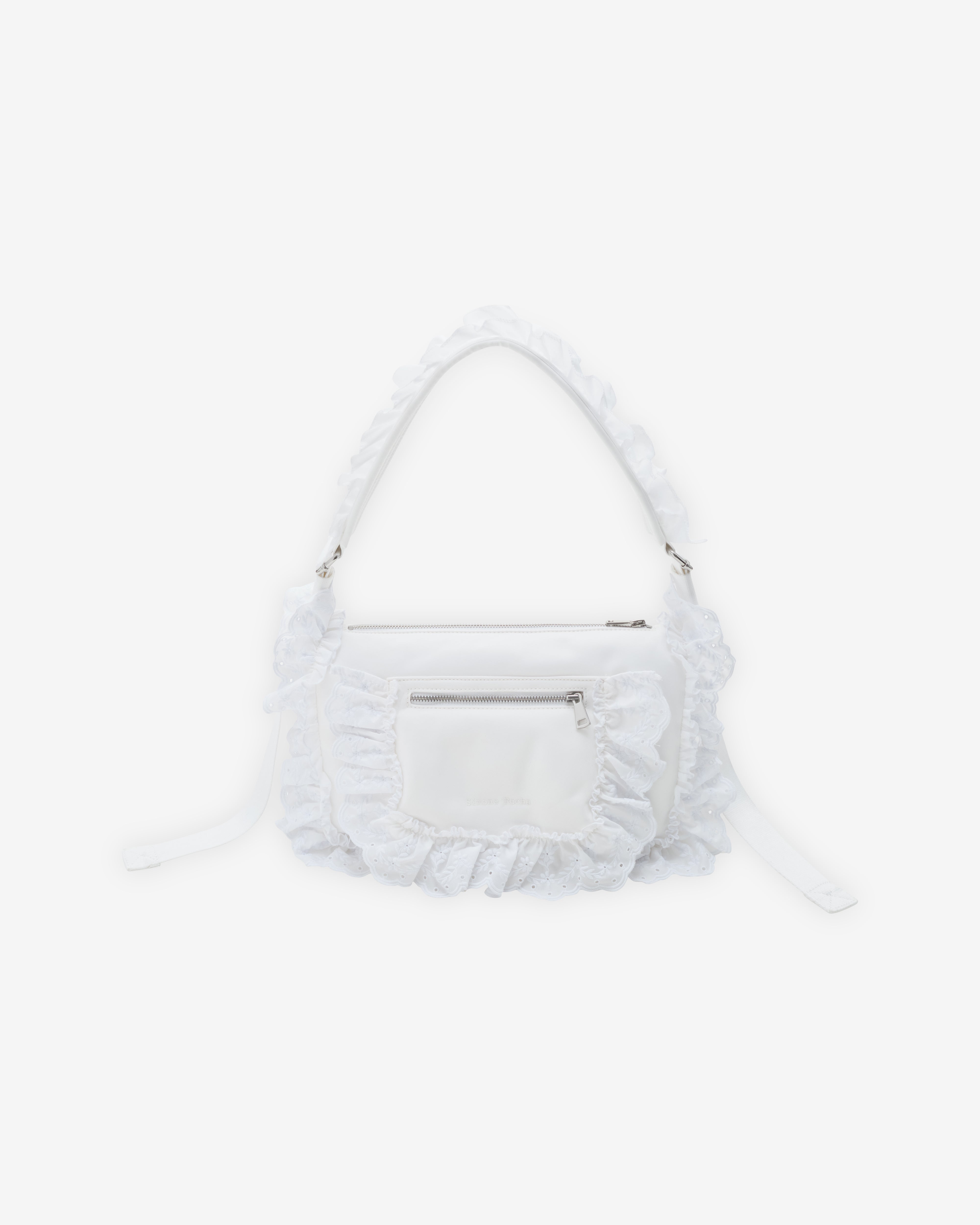 Simone Rocha: Women's Pillowcase Shoulder Bag (White) | DSMNY E-SHOP