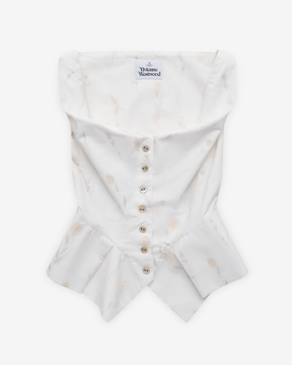 Vivienne Westwood - Women's Monday Vest - (White/Floral)